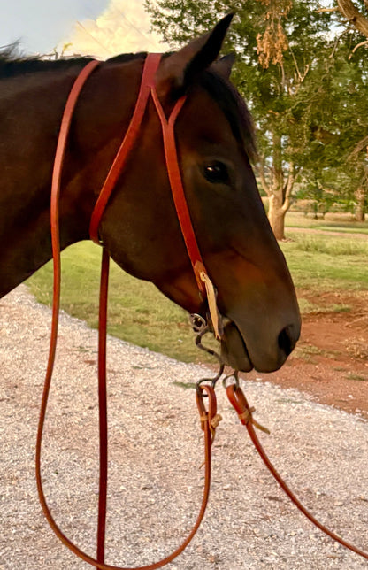 Harness Split Ear with Throat Latch